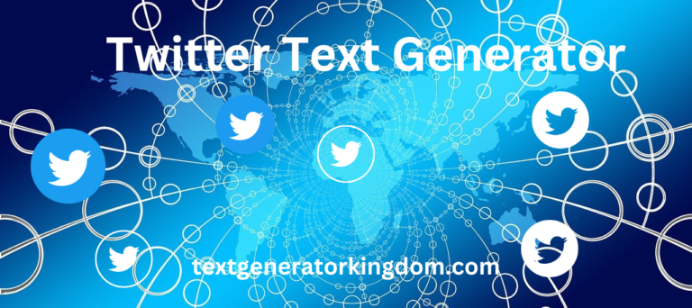 Twitter Text Generator